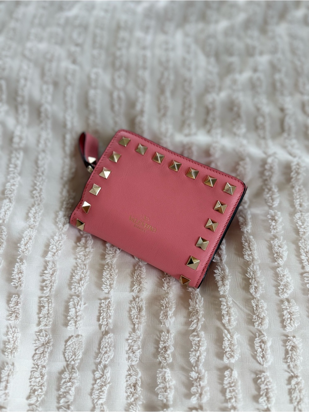 VALENTINO bifold stud wallet